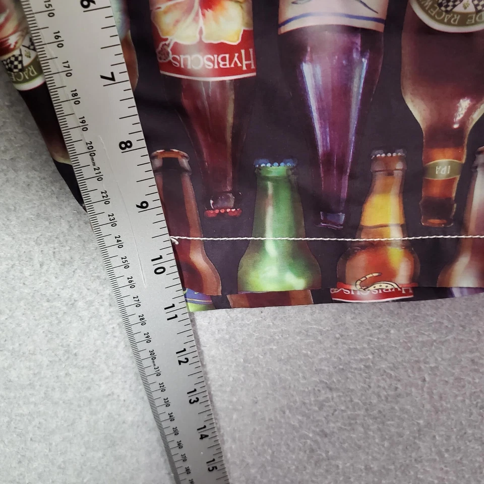 Roupa de banho masculina Tommy Bahama 36 shorts prancha preta garrafas de cerveja surf praia ao ar livre - Imagem 3 de 4