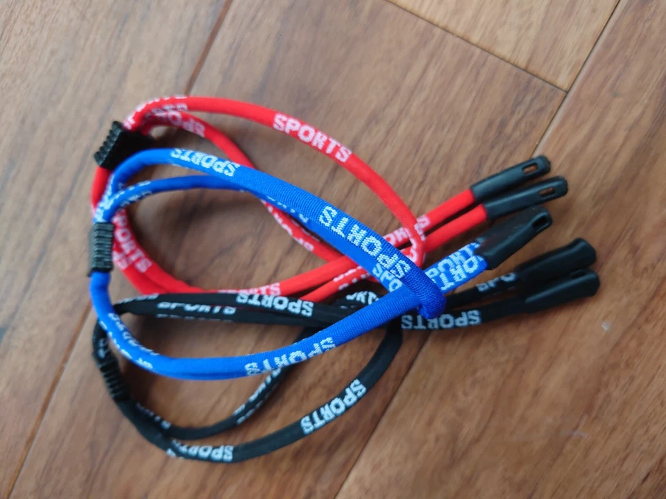 TINTIN EYEWEAR Sports Sunglasses Glasses Neck Cord Strap Retainer String Lanyard UK 3 colourway