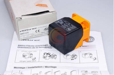 One New IFM IM5125 IMC4035UCPKG/K1/SC/US-100-DPA Proximity Switch Sensor
