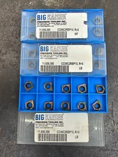Qty 10 BIG Kaiser Daishowa 11.656.386 CC09C2RBP10 R=5 Carbide Inserts
