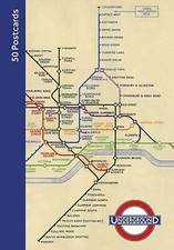 LONDON UNDERGROUND TRANSPORT MUSEUM ~ POSTCARD BOX FOR STORAGE ~ BOX ONLY
