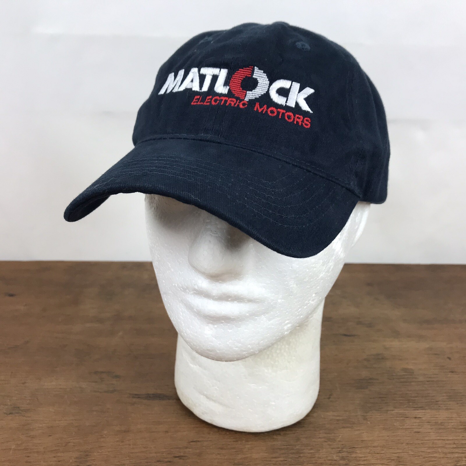 Matlock Electric Motors Blue Cotton Adjustable Baseba… Gem