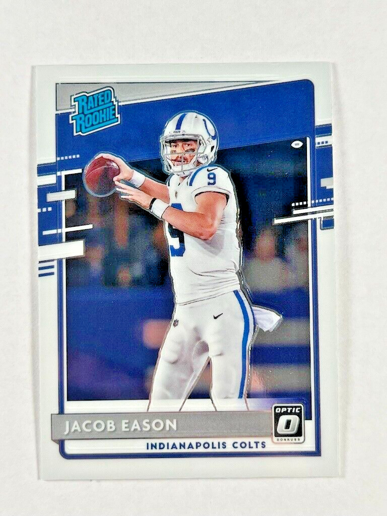 2020 Panini Donruss Optic Jacob Eason #162 Rookie Indianapolis Colts