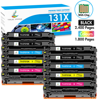 10PK CF210A 131A Toner Set for HP LaserJet Pro 200 Color M251n M251nw MFP M276nw