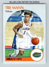 2021-22 Panini Chronicles Draft Picks - Hoops Retro Pink Tre Mann #71 (RC)