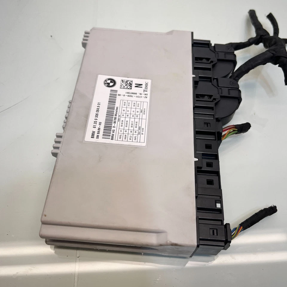 BMW 328i F30 2014 módulo de control del asiento eléctrico delantero - 9306084 Foto 4 de 4