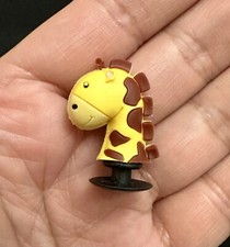 Rare '06-'08 3D Cute Giraffe Head Crocs Jibbitz Shoe Charm Retired Discontinued