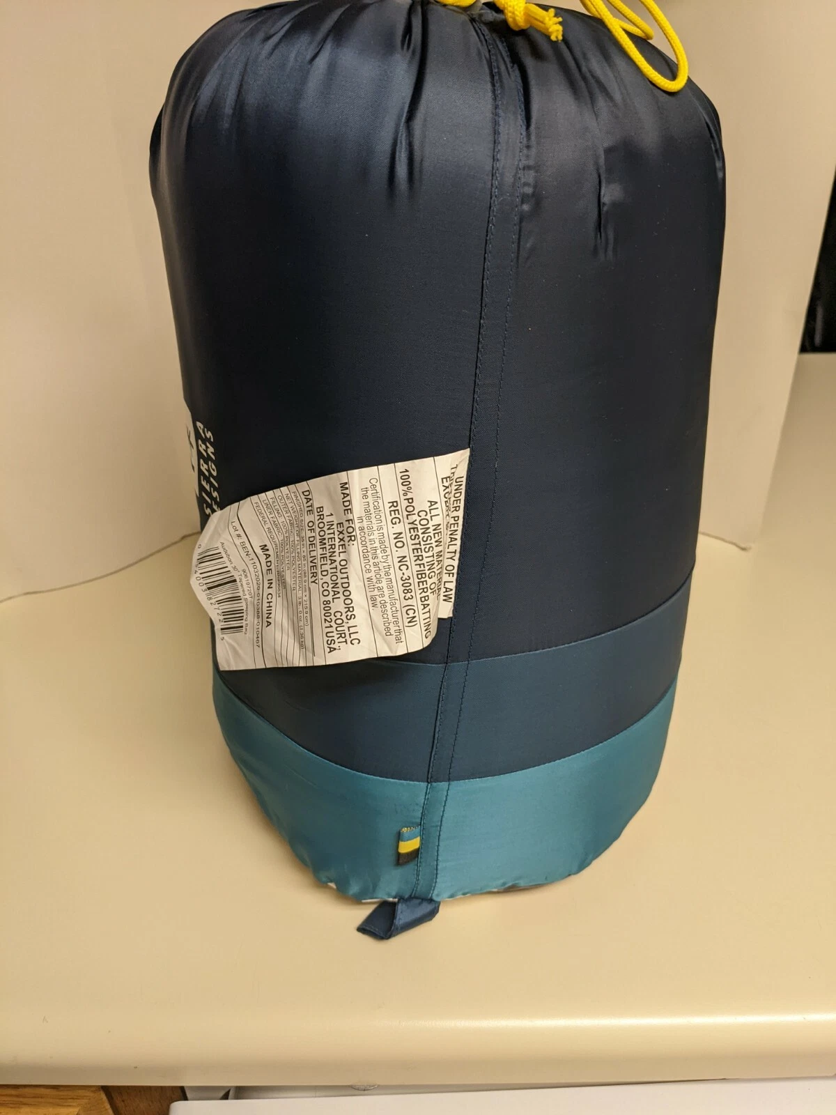 Sierra Designs 30 Degree F Audubon Oversized Sleeping Bag u/t 6Ft 6in New in Bag