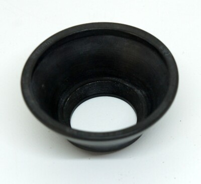 Zeiss Ikon AG Rubber 27mm Lens Hood Product code 1109 S27. For Contaflex Contina