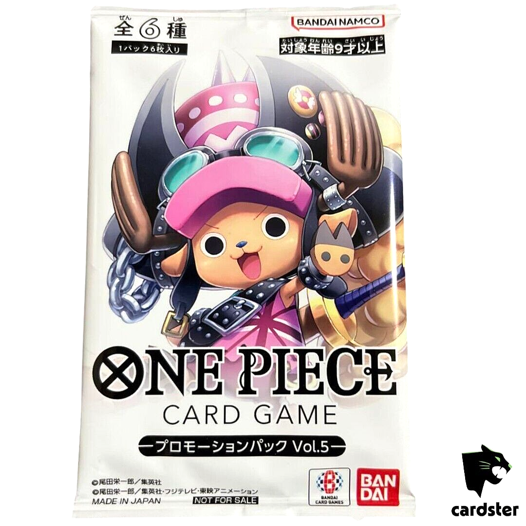 Promotion Pack Vol. 5 PROMO One Piece Card Japanese Sealed Promotion Pack Vol. 5 PROMO One Piece Card Japanese Sealed