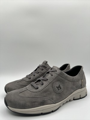 Mephisto Yael Soft Air Sneakers Women's Size 7.5 Gray Suede Lightweight
