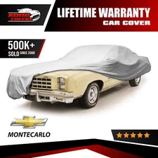 Chevy Monte Carlo 5 Layer Car Cover Outdoor Water Proof Rain Snow Sun 2nd Gen