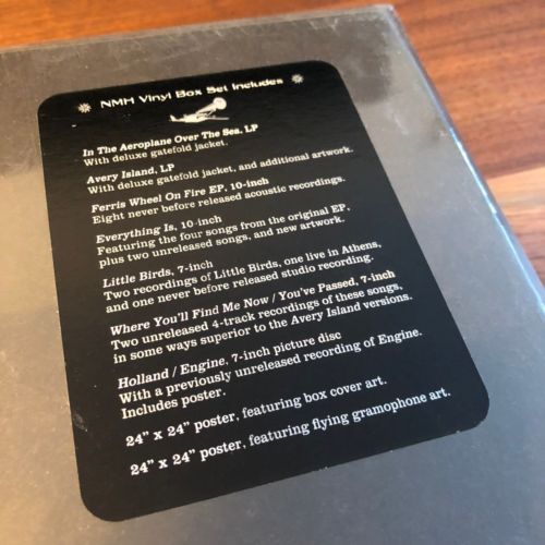 RARE band issued Neutral Milk Hotel Vinyl LP Box Set aeroplane collected works - Picture 4 of 5
