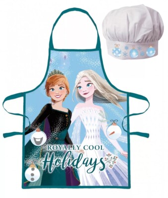 Disney Frozen Elsa Anna Kochschürze Prinzessin Kindergarten Schule Backset