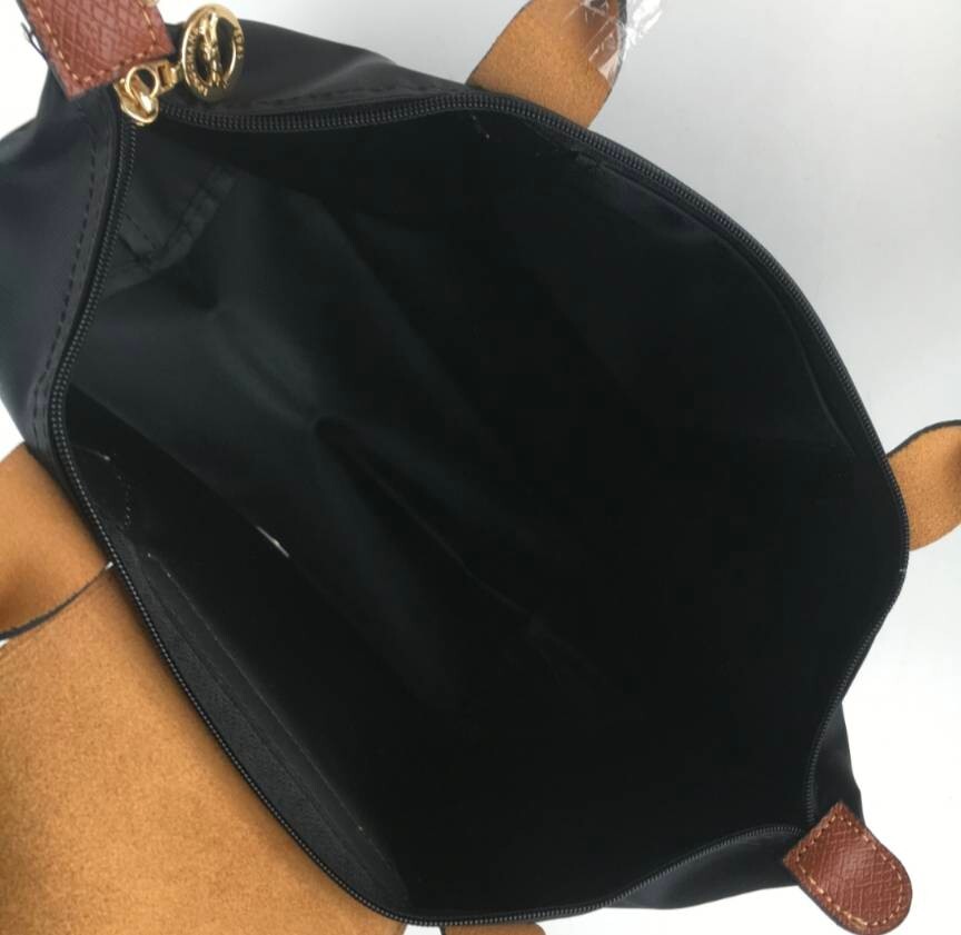 Longchamp Le Pliage Original M Tote Handbag Black Recycled