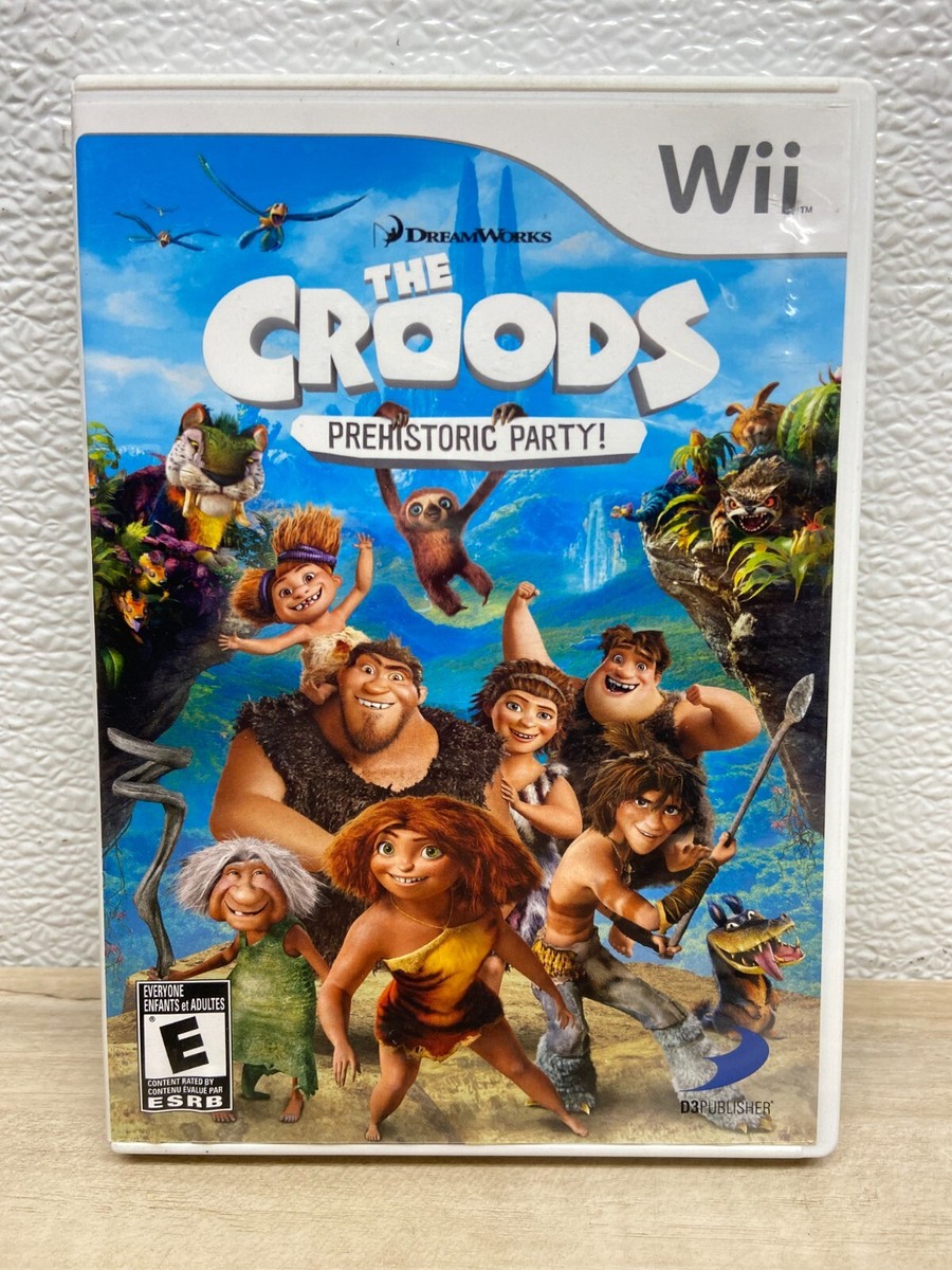 The Croods Prehistoric Party 2013 Game For Nintendo Wii | eBay