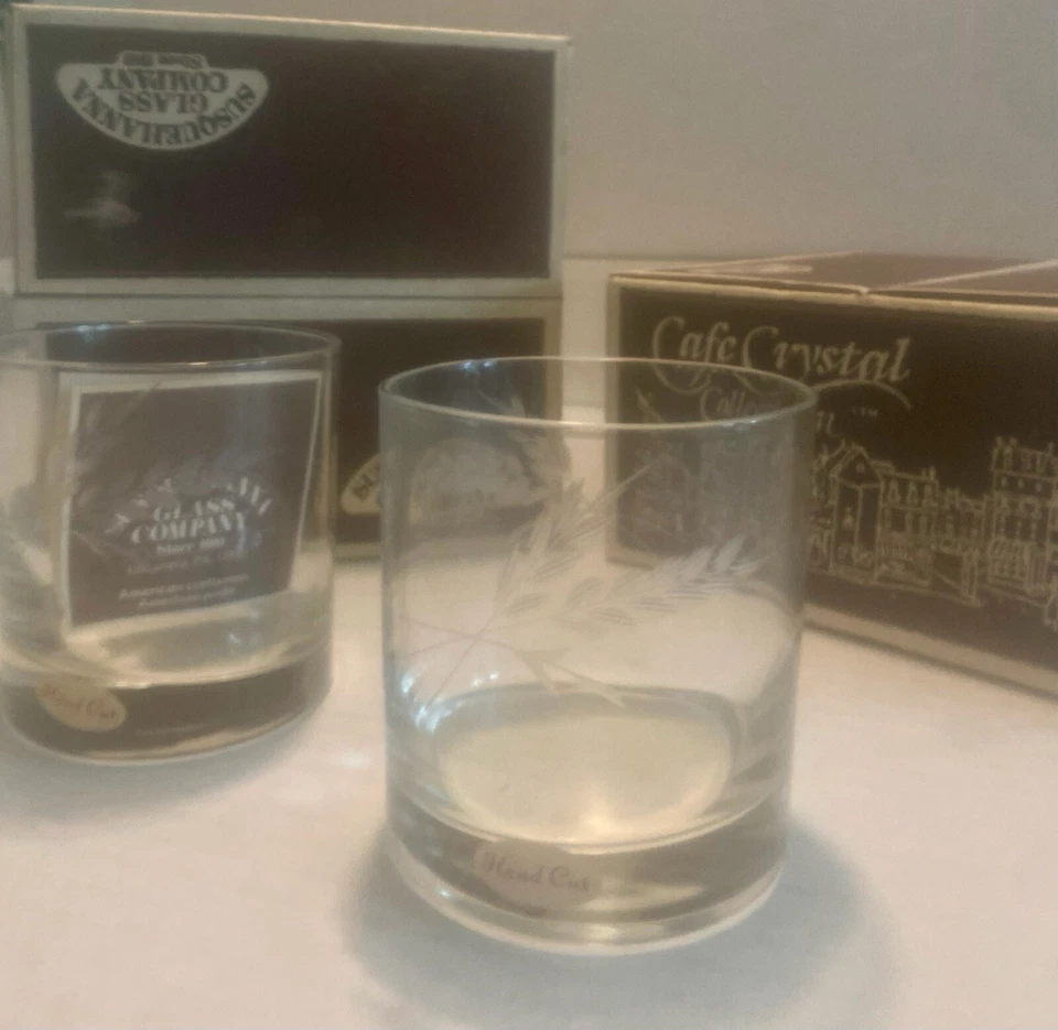 SUSQUEHANNA Vidrio Grabado Hoja Náutico CRISTAL 10oz Flare ROCKS WHISKY Licor Foto 3 de 4