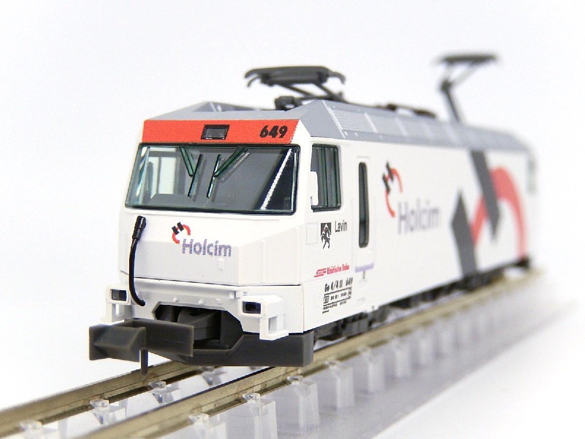 KATO/NOCH 7074064 Ge4/4 Ⅱ 649 Holcim NOCH KATO 7074064 Rhaetian Railways RhB GE4 4III #649 Holcim