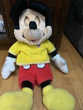 Worlds of Wonder THE TALKING MICKEY MOUSE Show Plush Doll Toy Vintage