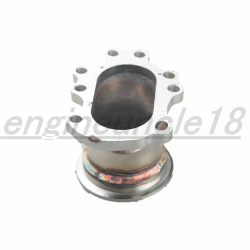 Turbo Downpipe Flansch, 5 Bolt 2,5 in Adapter Turbo Downpipe Flansch Fit für GT25 GT28 T25 T28