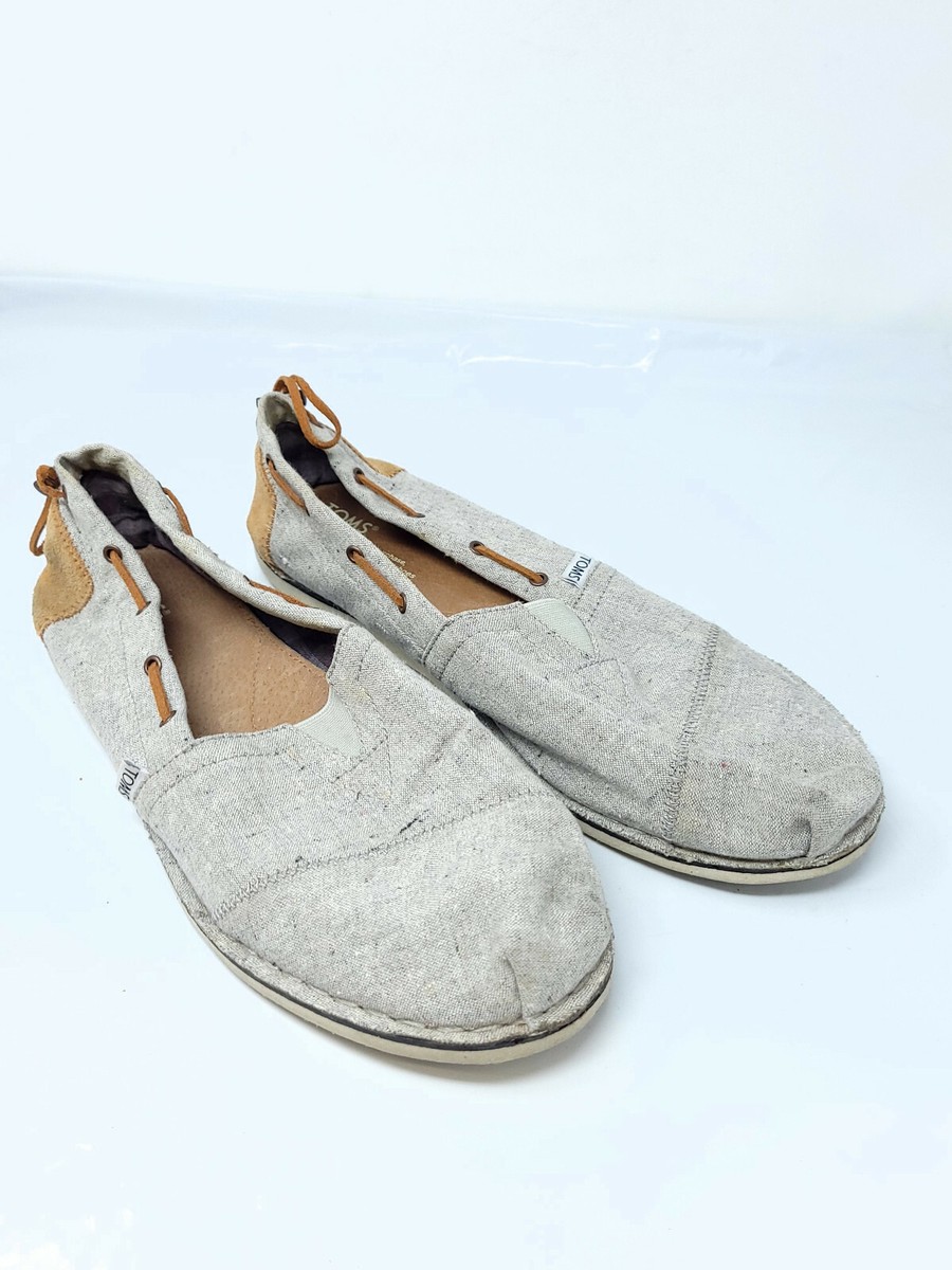 TOMS Men\'s Light Grey Slip-On Casual Shoes, Size 11 Baja 2.0 Drizzle Grey Legacy Canvas Slip On Sneaker – TOMS.com main image 3