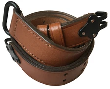 US M1907 Leather Sling WWII M1 Garand Leather Rifle Sling Leather Steel Hardware