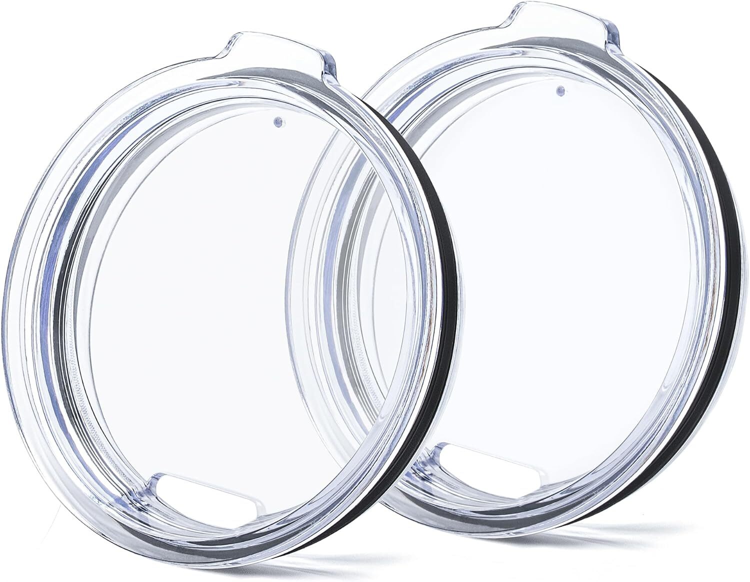 2-Pack 20oz Tumbler Lids for Yeti Rambler, Old RTIC Travel Mugs, Splash Proof Design