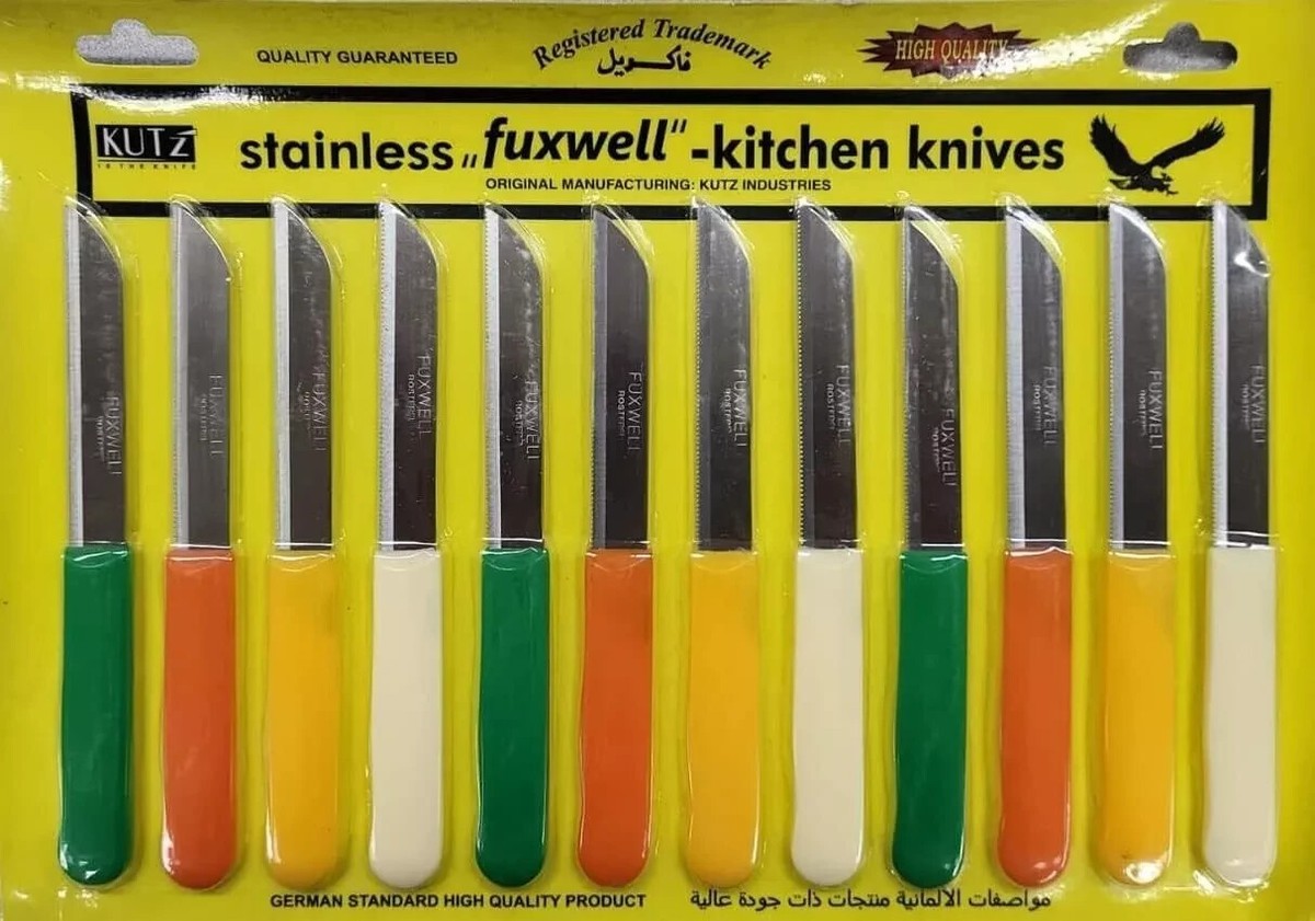 Fuxwell 12-Piece Stainless Steel Knife Set | eBay