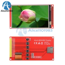4 inch TFT LCD Color Touch Display Screen Module For Arduino Support Mega2560 5V