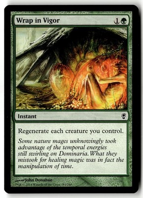 Wrap in Vigor 183 Common Conspiracy Magic: The Gathering Near Mint