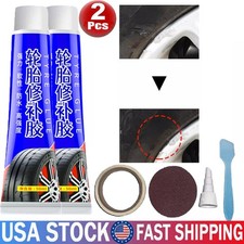 Tire Patch Plug Sidewall Repair Glue For Side Bonding Or Tire Leakage USA NEW