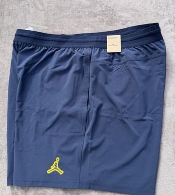 Men s XXL Michigan Wolverines Jordan Dri-FIT PE Football Sideline Shorts 2024