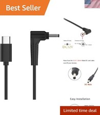 PD Type C USB-C Male to DC 3.5 x 1.35mm Male Power Jack 12V PD Power Extensio...