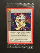 Metazoo Kickstarter Cryptid Nation Spellbook Promo 1st Edition SEALED