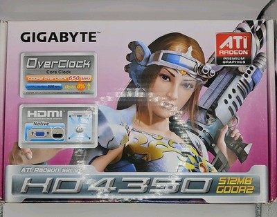 Gigabyte ATI Radeon HD 4350 512 MB GDDR2