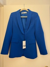 New With tags Zara Women Blue Blazer Size XS