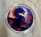 Hayleybug Mint 1oz .999 Silver Colorized Dragon Round