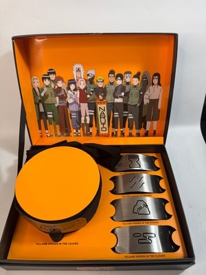 Naruto Shippuden Ninja Village Headband SET Collectible Box Set