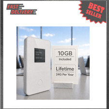 Global Pocket WiFi Hotspot No SIM 140 Countries 10GB USA Data 2GB Monthly Travel