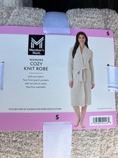 members mark women's cozy knit robe   stretchy soft knit material, choose size
