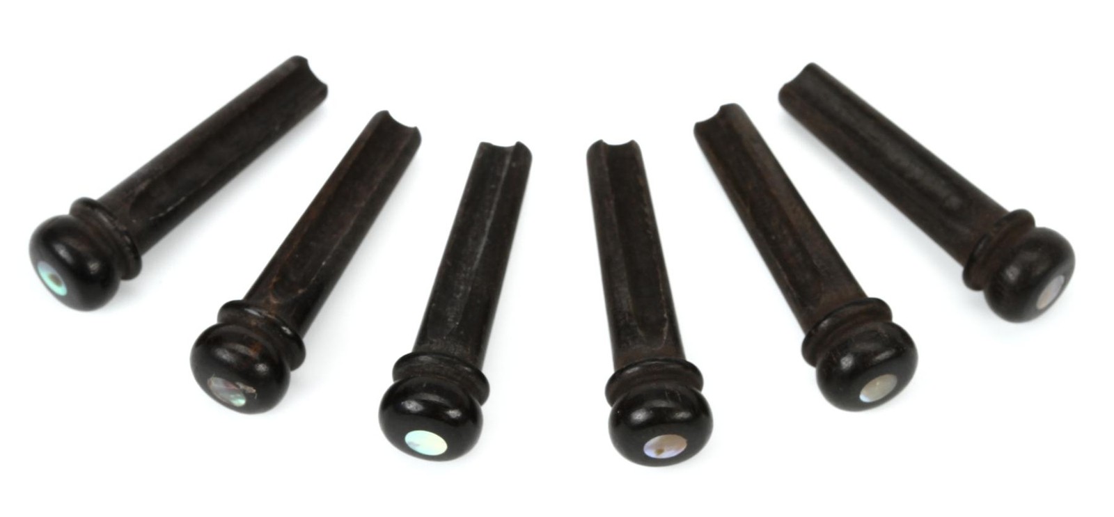 Taylor Ebony Bridge Pins with Abalone Dots 2-pack Bundle 6390₽