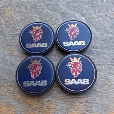 Saab 9-2x 9-3 9-5 9-7x Center Cap Set Of 4 1999-2012 Pn 12802437 Blue A1 Saab 9-2x 9-3 9-5 9-7x Center Cap Set Of 4 1999-2012 Pn 12802437 Blue A1