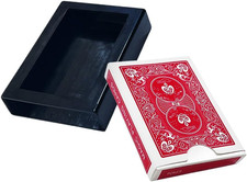 Disappearing Deck Vanishing Card Case, Magic Trick, Illusion, Prop