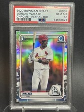 2020 Bowman Draft Chrome Jordan Walker #BD-57 Refractor (RC) PSA 10 🔥