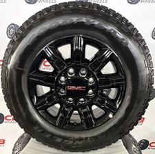 Gmc Sierra At4 25003500 20 Oem Gloss Black Takeoff Wheels And Tires Gmc Sierra At4 25003500 20 Oem Gloss Black Takeoff Wheels And Tires