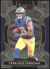 2025 Panini Select #20 Terrance Ferguson Los Angeles Rams RC