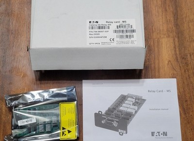 Eaton RS232 MS Relay Card 744-98067-00P AS400 for UPS system