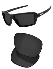 OSharp Replacement Lenses for Oakley Cables OO9129 HD Polarized Carbon Black