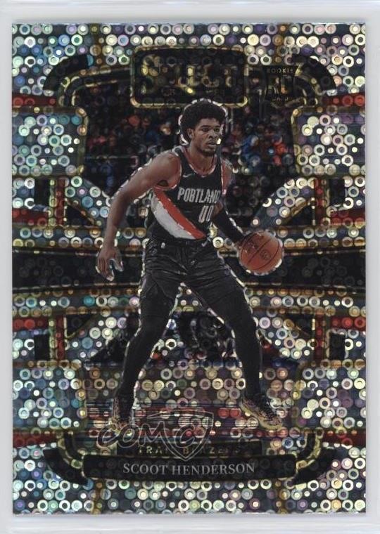 2023-24 Panini Select Concourse Disco Prizm Scoot Henderson #77 0v5h