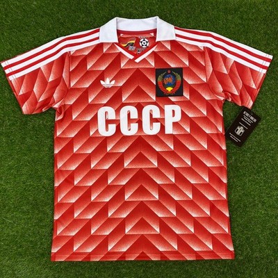 URSS/CCCP, Men´s Retro Soccer Jersey, Euro 1988 (Tallaje Grande)